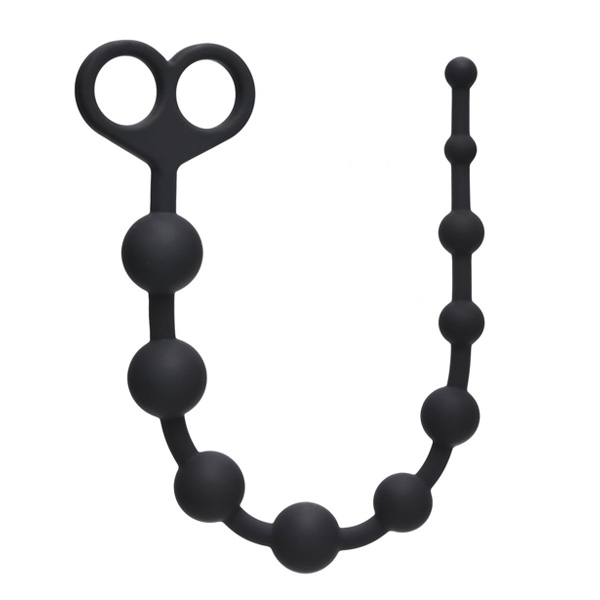 Анальная цепочка Lola Toys BackDoor Black Edition, черная 4221-01lola - Lola Toys - Анальные цепочки и бусы - Купить