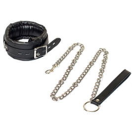 Ошейник с поводком Lola toys Fetish