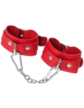 Кожаные наручники-браслеты Pecado