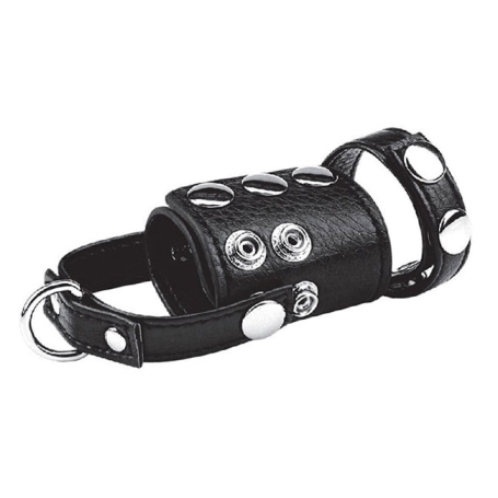 Ремешок для пениса и мошонки BlueLine