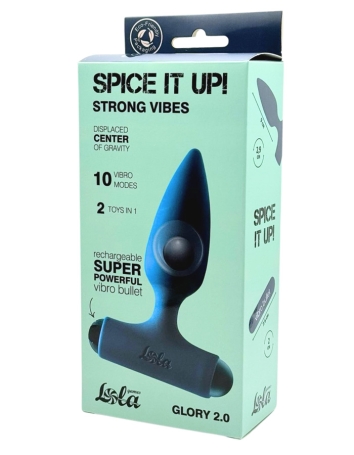 Анальная вибропробка Glory 2.0 Spice It Up